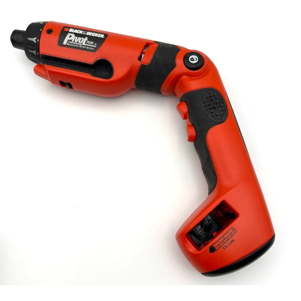 Black & Decker Pivot Plus PD600 6V Cordless Drill Drive, Drill Bit & Charger